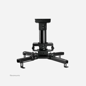 Neomounts CL25-530BL1 Support plafond universel vidéoprojecteur acier noir, charge max 45kg, inclinaison +/-20°, rotation 360°, pivotement +/-8°, hauteur 255mm - Miniature 5