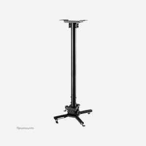 Neomounts CL25-550BL1 Support Plafond Vidéoprojecteur Acier Noir 35kg Orientable +/-20° Rotatif 360° Hauteur Ajustable 74.5-114.5cm - Miniature 4