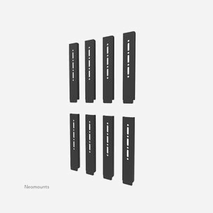 Neomounts AWLS-950BL1 Kit Extension VESA 55-110" (139.7-279cm) Acier Noir, Charge max 125kg, VESA 460x640 à 1200x900, Réglage Largeur 0-400mm - Miniature 1