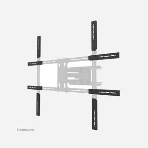 Neomounts AWLS-950BL1 Kit Extension VESA 55-110" (139.7-279cm) Acier Noir, Charge max 125kg, VESA 460x640 à 1200x900, Réglage Largeur 0-400mm - Miniature 3