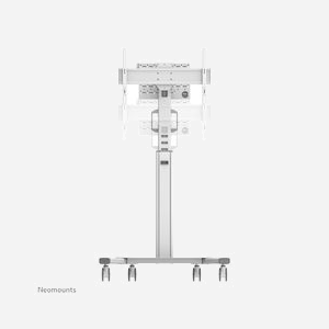 Neomounts FL50S-825WH1 Support Sol Mobile Écran 37-75" 70kg VESA 600x400 Réglage Hauteur 104-157cm avec Compartiment et Roues 10cm - Miniature 4