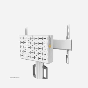 Neomounts FL50S-825WH1 Support Sol Mobile Écran 37-75" 70kg VESA 600x400 Réglage Hauteur 104-157cm avec Compartiment et Roues 10cm - Miniature 5