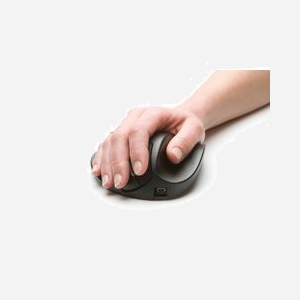 BakkerElkhuizen Grip Mouse Wireless BNEP170RW Optique 1000 DPI 3 Boutons Droitier Taille S Rechargeable Li-Ion Windows/macOS/Linux/ChromeOS - Miniature 2