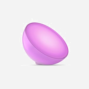 Philips by Signify Hue Go Lampe de Table Intelligente, LED 6W, Bluetooth, Blanc, 2000-6500K, IP20, Dim. 150x150x79mm, Zigbee, Portable