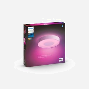 Philips by Signify Plafonnier LED Intelligent Hue Infuse Moyen Blanc 381mm, Bluetooth, 2000-6500K, 2350lm, 33.5W, IP20, Durée 25000h - Miniature 3