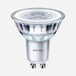Philips CorePro LEDspot GU10 3.5W Blanc Froid 4000K 275lm 36° IRC 80 - Durée de vie 15000h - Tension 220-240V - Consommation 4kWh/1000h - Miniature 1