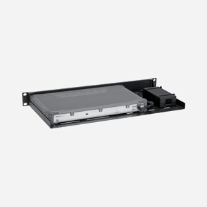 Rackmount.IT RM-JN-T1 Équerre de fixation 1U pour Juniper SRX300, 483x217x44mm, Noir, Kit de montage inclus, Certification RoHS, Pays-Bas