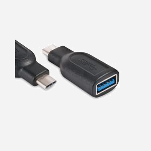 CLUB3D Adaptateur USB 3.1 Type C vers USB 3.0, Contacts Or, Longueur 0.043m, Noir, Transfert 5 Gbit/s, Plug & Play, RoHS, FCC, CE - Miniature 3