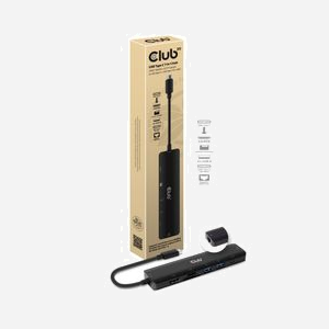 CLUB3D CSV-1592: Station d'accueil USB 3.2 Gen 1 Type-C, HDMI 2.0 (4K Ultra HD), Ethernet Gigabit, Lecteur Cartes SD/MicroSD, Power Delivery 100W, compatible Windows/macOS/Linux - Miniature 2