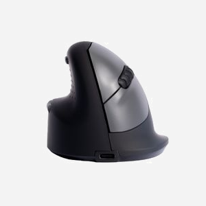 R-Go Tools HE Break Souris Ergonomique Verticale Gaucher, Bluetooth, Noir, 1750 DPI, Batterie 600 mAh, Logiciel R-Go Break, Taille Moyenne (165-185mm) - Miniature 2