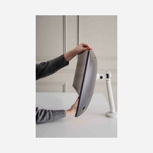 BakkerElkhuizen BE Flexible Single Blanc : Bras support écran 17-35" (43-89cm), VESA 75/100mm, pince bureau max 8cm, rotation 360°, charge max 10kg - Miniature 4