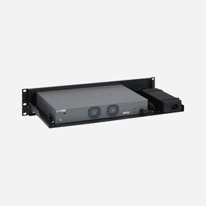 Rackmount.IT RM-JN-T2 : Équerre de Fixation 1.3U Gris pour Juniper SRX320, 483x216x58mm, Kit de Montage Inclus, Conforme RoHS - Miniature 1