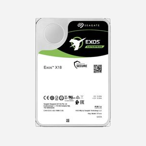 Seagate Exos X18 HDD 16To 7200RPM 256Mo 3.5" SAS 12Gbit/s, RV, MTBF 2.5M heures, Consommation 9.9W Lecture, pour Serveur/Station de travail - Miniature 1