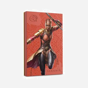 Seagate Okoye Disque Dur Externe 2To USB 3.2 Gen 1 Rouge (STLX2000403) Compatible Windows/macOS/Linux, Alimentation USB, 80x122.5x14.5mm, 167g - Miniature 1