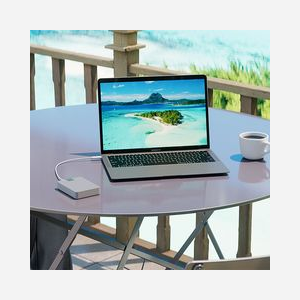 Seagate Ultra Touch 4 To Disque Dur Externe USB Type-C 3.2 Gen 1 Gris - STMA4000400, AES 256-bit, Compatible Windows/macOS, Boîtier Tissu - Miniature 4