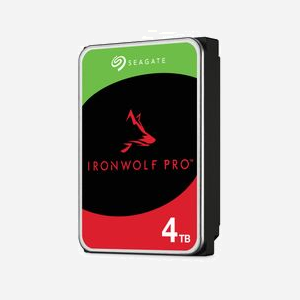 Seagate IronWolf Pro ST4000VNA06 HDD 4To 3.5" SATA III 6Gbit/s 5400RPM pour NAS (0-65°C, 1W veille, 5V/12V) - Miniature 2