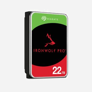 Seagate IronWolf Pro ST22000NT001 HDD 22 To 7200 RPM 512 Mo 3.5" SATA III 6 Gbit/s, RV Sensors, 2.5M h MTBF - Miniature 1