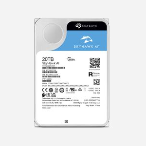 Seagate SkyHawk AI 20 To HDD 3.5" SATA III 7200 RPM 512 Mo pour Surveillance - Interface 6 Gbit/s, RV Sensors, jusqu'à 64 Caméras - Miniature 2