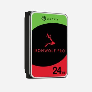 Seagate IronWolf Pro ST24000NT002 HDD 24To 7200RPM 512Mo 3.5" SATA III 6Gbit/s pour Serveur/Station de travail - RV Sensors, 2500000h MTBF - Miniature 3