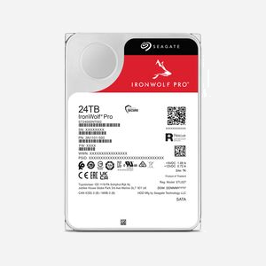 Seagate IronWolf Pro ST24000NT002 HDD 24To 7200RPM 512Mo 3.5" SATA III 6Gbit/s pour Serveur/Station de travail - RV Sensors, 2500000h MTBF - Miniature 4