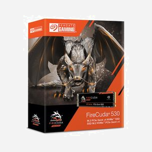 Seagate FireCuda 530 2 To SSD M.2 2280 PCIe 4.0 NVMe 1.4 3D TLC - Lecture 7300 Mo/s, Écriture 6900 Mo/s - ZP2000GM3A073 - Miniature 4