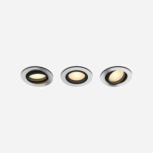 Philips Hue 929003810901 Kit de 3 Spots LED GU10 Bluetooth, Aluminium, 4.2W, 1200lm, 2200-6500K, IP20, Compatible Alexa & Google Assistant