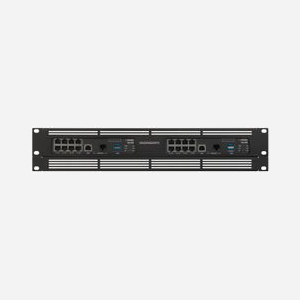 Rackmount.IT RM-PA-T10 : Équerre de fixation 1.3U pour PA-440/450/460, Noir, 483x217x58.7mm, avec kit de montage et guide d'installation RoHS - Miniature 3