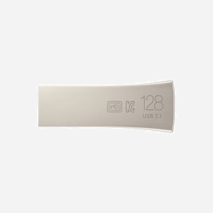 Samsung MUF-128BE3/APC Clé USB 128Go USB-A 3.2 Gen 1 (3.1 Gen 1) Argent - Lecture 300Mo/s, Ecriture 30Mo/s, Résistante Chocs/Température/Rayons X - Miniature 2
