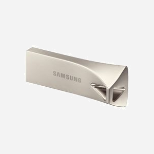 Samsung MUF-128BE3/APC Clé USB 128Go USB-A 3.2 Gen 1 (3.1 Gen 1) Argent - Lecture 300Mo/s, Ecriture 30Mo/s, Résistante Chocs/Température/Rayons X - Miniature 3