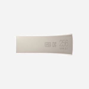 Samsung MUF-256BE3/APC Clé USB 256Go USB Type-A 3.2 Gen 1 Argent - Lecture 300Mo/s, Ecriture 30Mo/s, Résistante Chocs/Température/-X - Miniature 2
