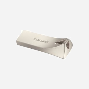 Samsung MUF-256BE3/APC Clé USB 256Go USB Type-A 3.2 Gen 1 Argent - Lecture 300Mo/s, Ecriture 30Mo/s, Résistante Chocs/Température/-X - Miniature 5