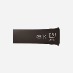 Samsung MUF-128BE4/APC - Clé USB 128 Go USB 3.2 Gen 1 Type-A, Lecture 300Mo/s, Corps Métal Noir/Gris, Résistante Chocs/Température/Rayons X - Miniature 2