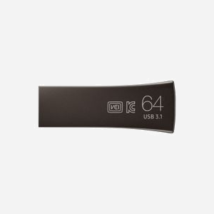 Samsung MUF-64BE4/APC Clé USB 64 Go USB 3.2 Gen 1 Type-A Gris - Lecture 300Mo/s, Ecriture 30Mo/s, Résistante Chocs/Température/Rayons X - Miniature 2