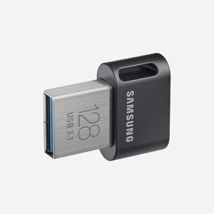 Samsung MUF-128AB Clé USB 128Go USB 3.2 Gen 1 Type-A Gris/Argent, Lecture 300Mo/s, Étanche, Résistante Chocs/Température, Compatible PC/TV - Miniature 4