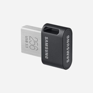 Samsung MUF-256AB/APC Clé USB 256 Go USB 3.2 Gen 1 Type-A Gris/Argent, Lecture 300 Mo/s, Protection Choc/Température, Logiciel Magician - Miniature 3