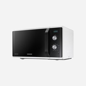 Samsung MG23K3614AW/EG Micro-Onde Combiné 23L 800W Blanc, Plateau 28.8cm, Grill, Minuteur Digital 99min, Email Céramique, Commandes Rotatives - Miniature 3