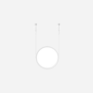 Samsung EP-DA705BWEGWW Câble USB-C Mâle vers USB-C Mâle, 1m, Blanc, USB Power Delivery jusqu'à 100W