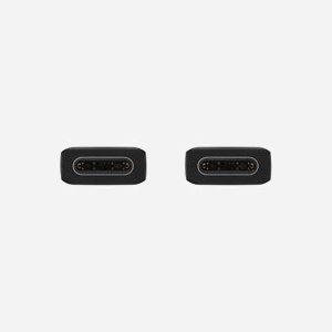 Câble Samsung EP-DA705BBEGWW USB-C Mâle vers USB-C Mâle, 1 mètre, Noir, Conforme USB 2.0, Poids 22.2g - Miniature 2
