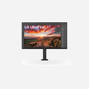 LG 32UN880P-B Écran PC 32" 4K UHD IPS 3840x2160 5ms 60Hz HDR10 FreeSync USB-C 60W Hub USB VESA Réglable en Hauteur Noir - Miniature 2