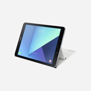 Samsung EF-BT820PWEGWW Étui Folio Porte Carte Blanc pour Galaxy Tab S3 9.7" - Protection Poussière/Rayures - Dimensions 170x238x11.4mm - Poids 229.6g - Miniature 4
