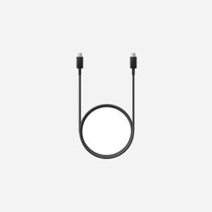 Câble Samsung EP-DN975 USB-C vers USB-C 1m Noir USB 2.0 5A, connecteurs mâles droits, référence EP-DN975BBEGWW