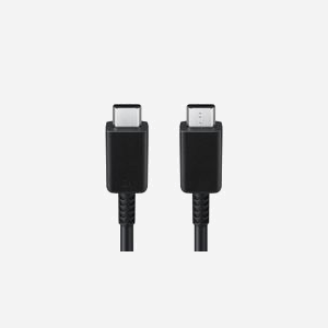 Câble Samsung EP-DN975 USB-C vers USB-C 1m Noir USB 2.0 5A, connecteurs mâles droits, référence EP-DN975BBEGWW - Miniature 3