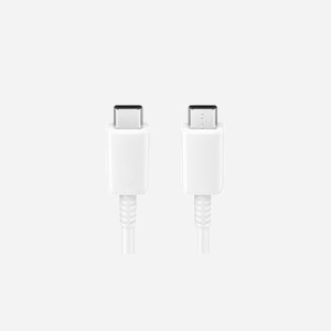Câble Samsung EP-DN975 USB-C vers USB-C 1m Blanc USB 2.0 5A, Ref EP-DN975BWEGWW - Miniature 3