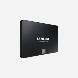 SSD Samsung 870 EVO 500 Go 2.5" SATA III V-NAND MLC (MZ-77E500BW) : Lecture 560 Mo/s, Ecriture 530 Mo/s, AES 256-bit, 98K/88K IOPS 4KB - Miniature 4