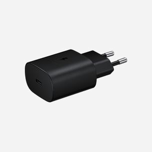 Samsung EP-TA800NBEGEU Chargeur Secteur Universel 25W USB-C Power Delivery 3.0 PPS Noir, Tension 100-240V, Compatible Android/iOS - Miniature 2