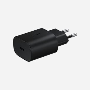 Samsung EP-TA800NBEGEU Chargeur Secteur Universel 25W USB-C Power Delivery 3.0 PPS Noir, Tension 100-240V, Compatible Android/iOS - Miniature 5