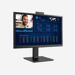 LG All-in-One 24CQ650W-BP : Intel Celeron N5105, 23.8" FHD IPS, 8GB DDR4, 256GB SSD, Webcam Full HD, Noir, Client Léger - Miniature 5