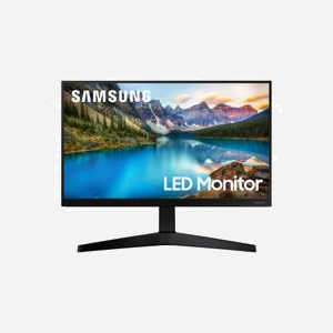 Samsung Écran 24" FHD LCD IPS 1920x1080 75Hz 5ms GTG, HDMI/DisplayPort, AMD FreeSync, VESA 100x100, Noir, LF24T370FWRXEN - Miniature 1