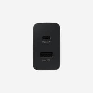 Chargeur Secteur Samsung EP-TA220NBEGEU Noir 35W, Port USB-C, USB Power Delivery 3.0, 5-9V/3A, Compatibilité Écouteurs/Casque/Ordinateur/Smartphone/Tablette - Miniature 3