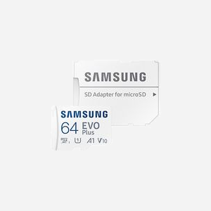 Samsung MicroSDXC 64Go EVO Plus UHS-I U3 V30 A2 Classe 10 (MB-MC64KA/EU) avec Adaptateur SD - Lecture/Écriture 130Mo/s - Temp. -25°C/85°C - Miniature 4